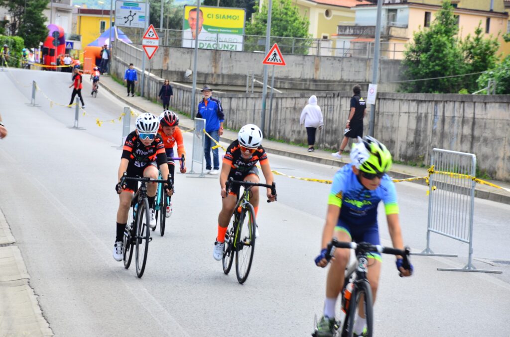 Anteprima della Gara Ciclistica su Strada per Giovanissimi a Recale, Caserta